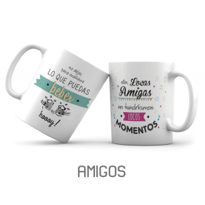 Tazones personalizados Amigos