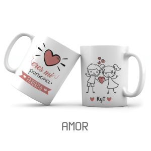 tazones personalizados amor