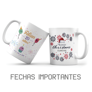 tazones personalizados, fechas importantes