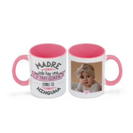 taza-color-rosa-personalida-madre-guapa-mama